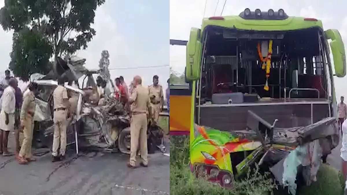 कर्नाटक के सड़क हादसे में 10 लोगों की मौत, मुख्यमंत्री ने मुआवजे की घोषणा की